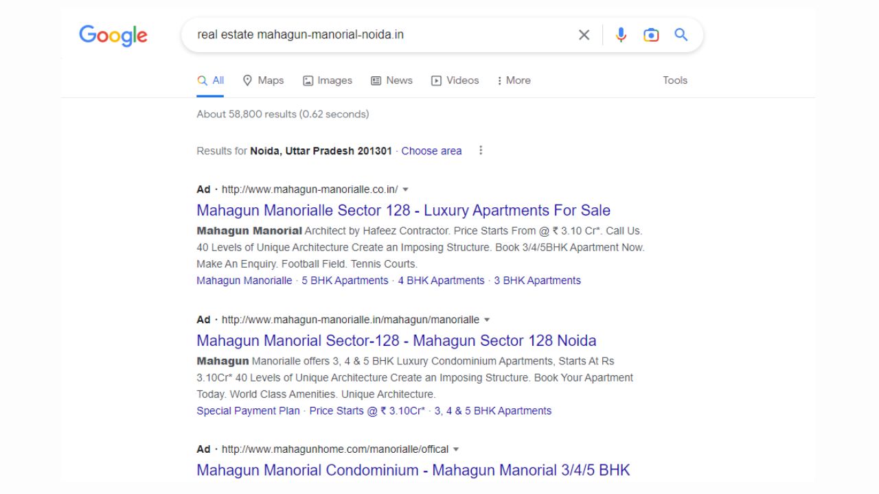 search ads - Google ads for real estate