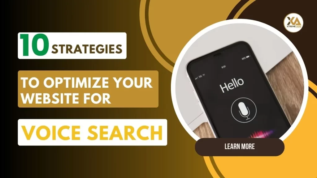 10 Voice Search Optimization Strategies to Improve Your Website's Ranking - main banner