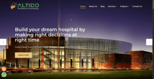 Altido Healthcare Google Ads campaign managed - Portfolio