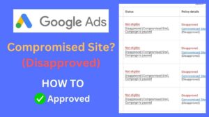 Fix Google ads compromised website